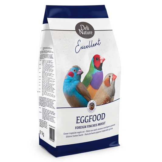 Deli Nature eivoer vet tropische vogels 1kg
