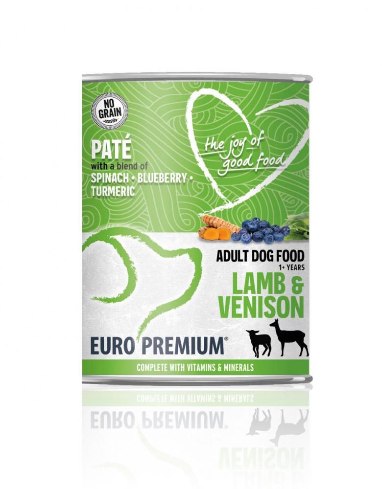 Euro-Premium pate adult lamp&venison 400gr