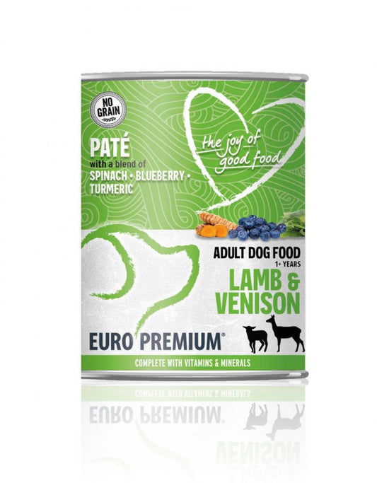 Euro-Premium pate adult lamp&venison 400gr