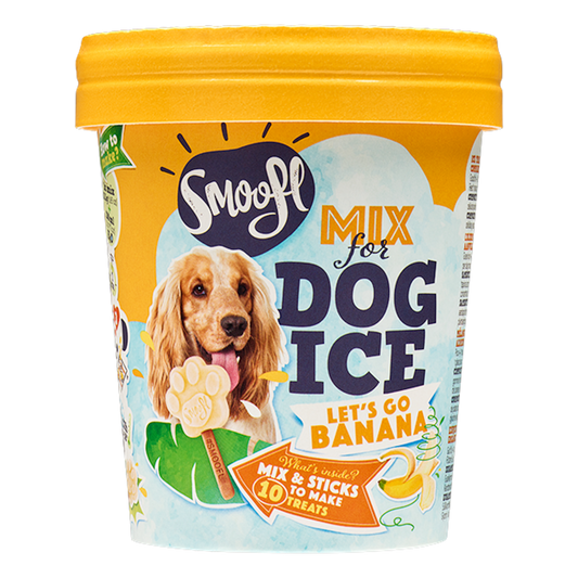 Smoofl honden ijsmix banaan 160gr
