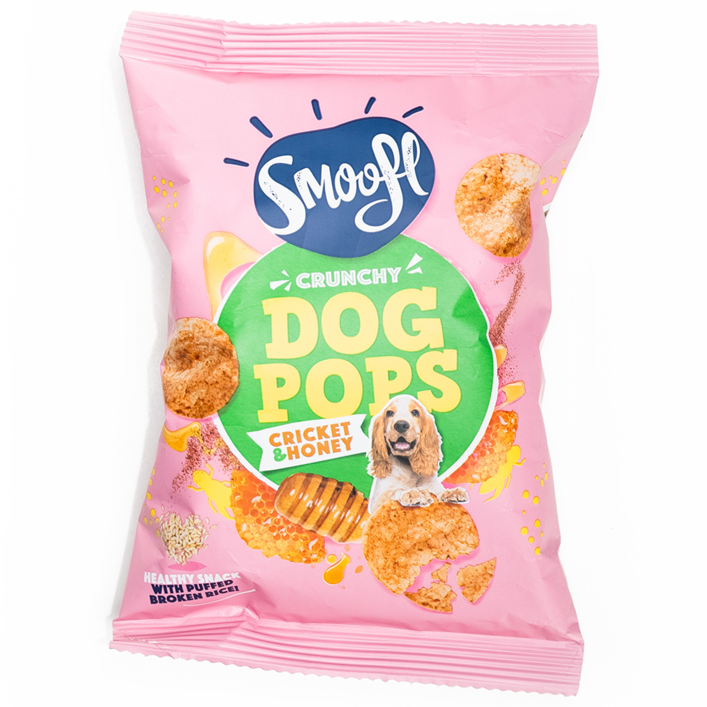 Smoofl pops krekel&honing 24gr