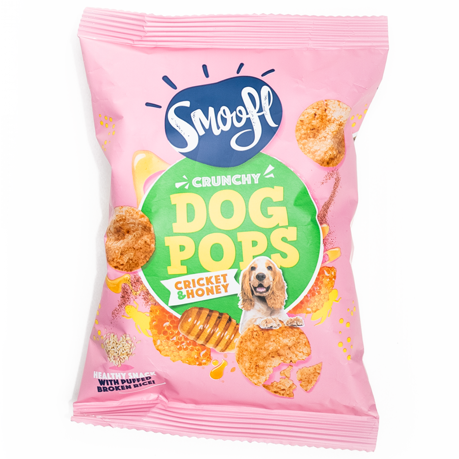 Smoofl pops krekel&honing 24gr
