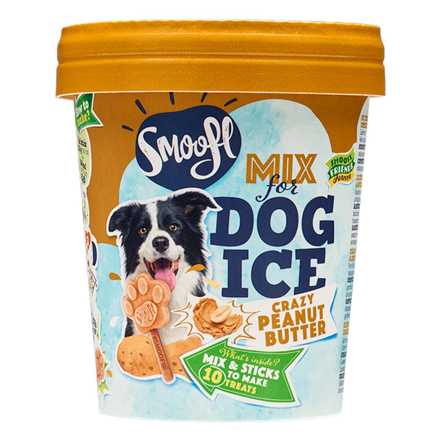 Smoofl honden ijsmix pindakaas 160gr