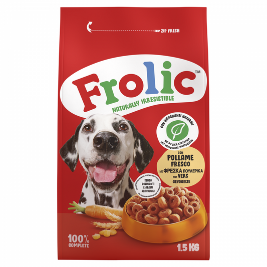 Frolic droog gevogelte 1,5kg