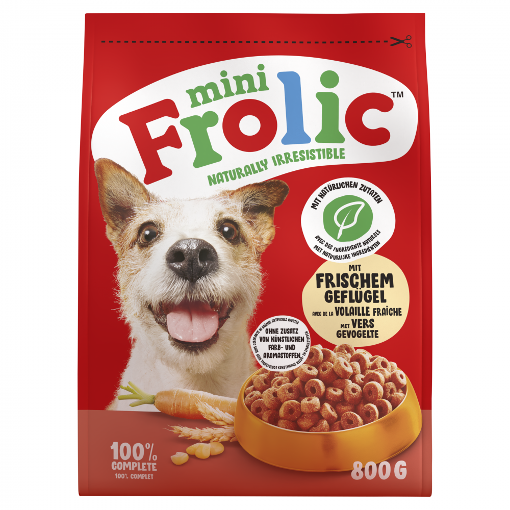 Frolic droog mini gevogelte 800gr