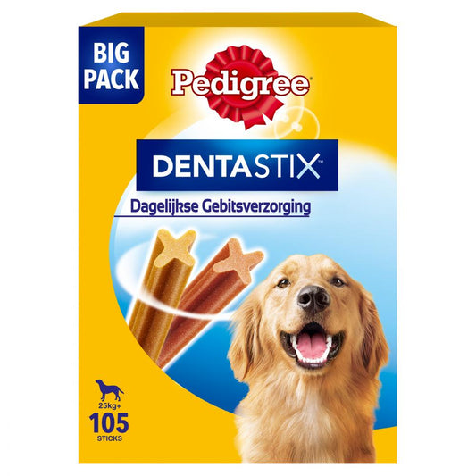 Pedigree dentastix maxi mega pack 105-pack 15x110gr