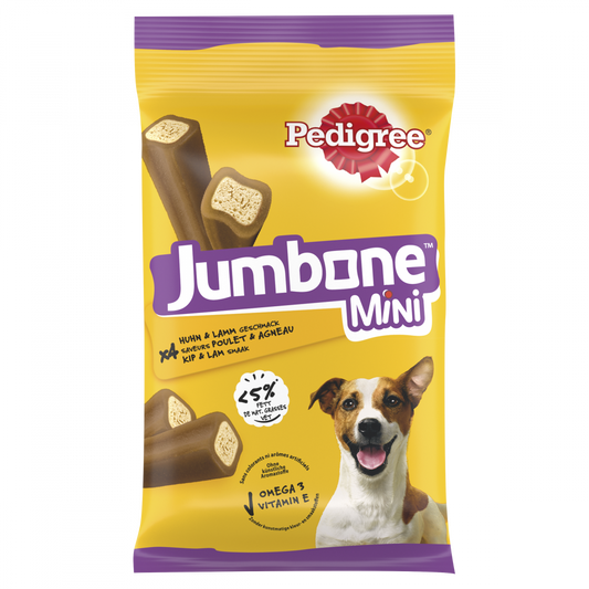 Pedigree jumbone mini kip&lam 160gr