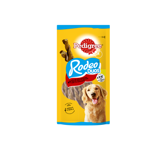Pedigree rodeo duo rund&kaas 123gr