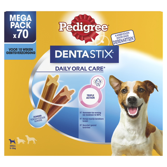 Pedigree dentastix mini multipack 70-pack 1,1kg