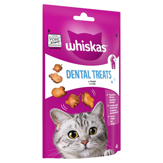 Whiskas dental treats kip 40gr