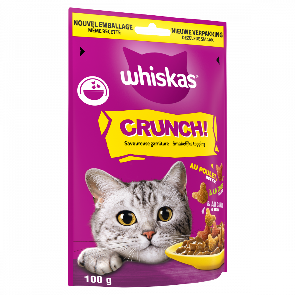 Whiskas crunch 100gr