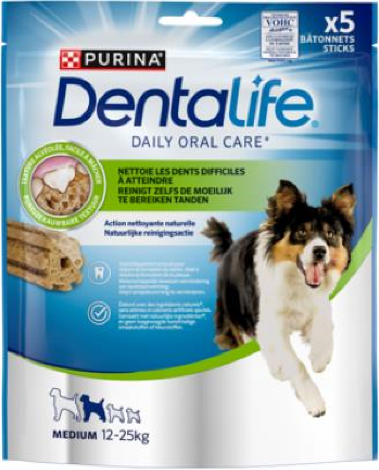 Dentalife hond snack medium 115gr