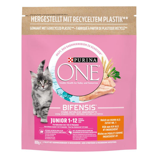 Purina One junior kip 800gr