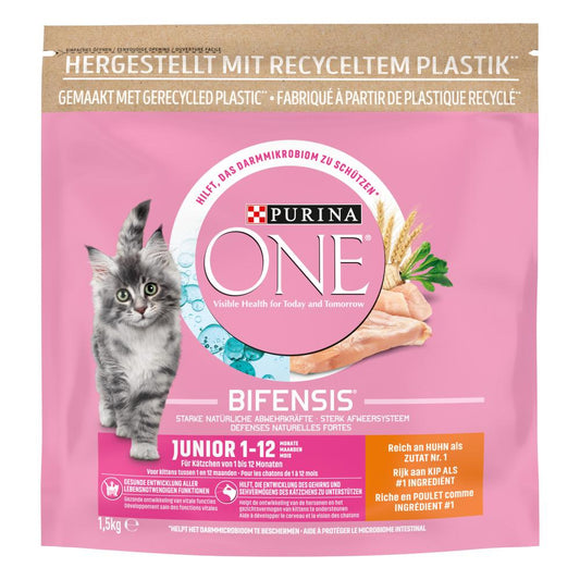 Purina One junior kip 1,5kg