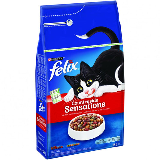 Felix Sensations droog countryside 4kg