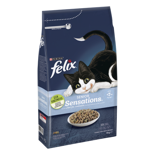 Felix Sensations droog senior 4kg