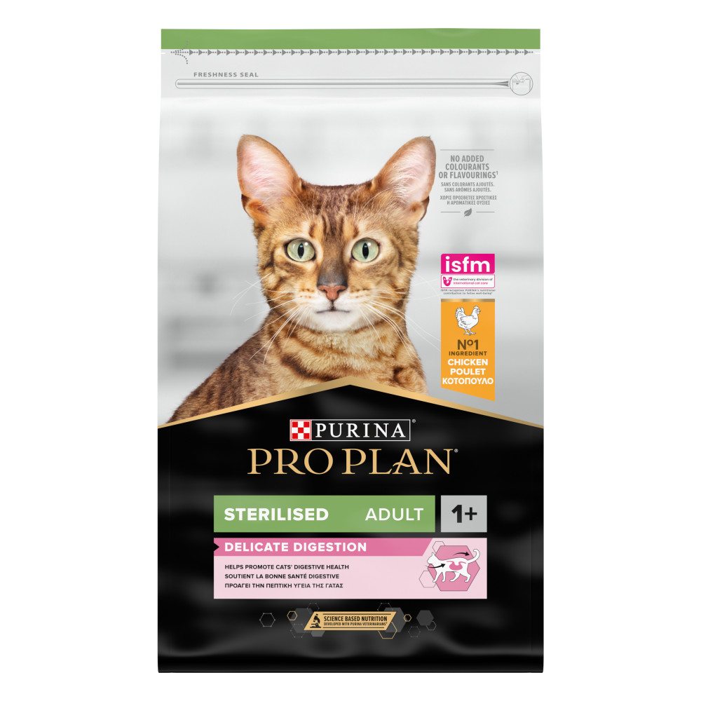 Pro Plan adult sterilised delicate digestion kip 10kg