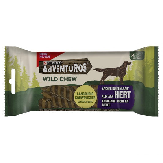 Adventuros snack wild chew small 150gr