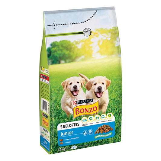 Bonzo droog junior 1,5kg