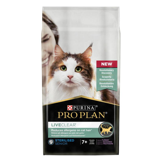 Pro Plan Live Clear cat sterilised 7+ kalkoen 1,4kg