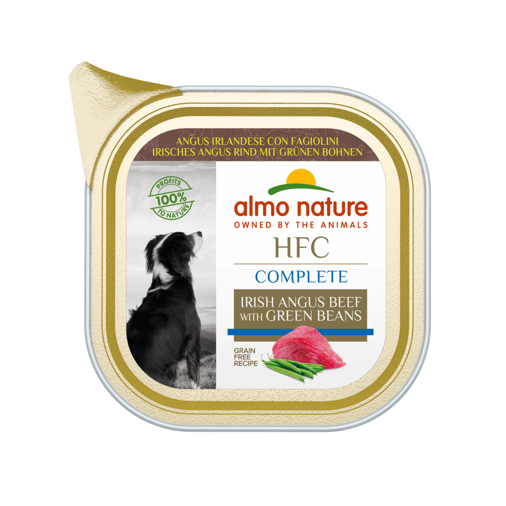 Almo Nature HFC dog alu complete rund&bonen 85gr