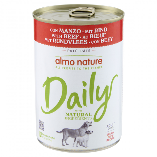 Almo Nature Daily dog blik rund 400gr