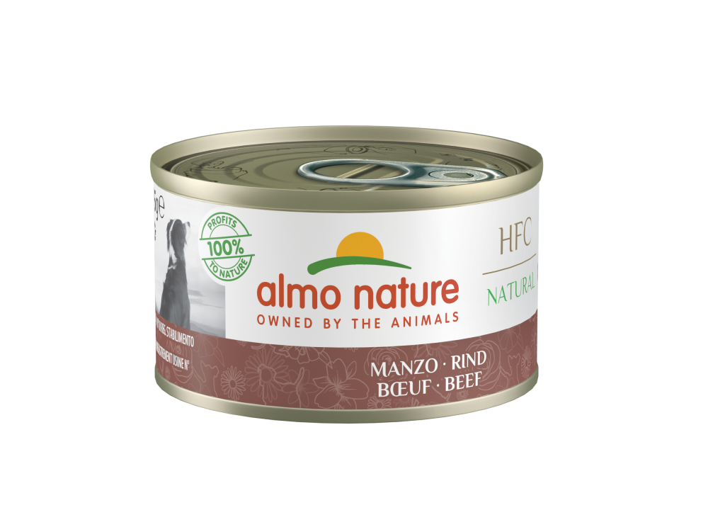 Almo Nature HFC dog blik natural rundvlees 95gr