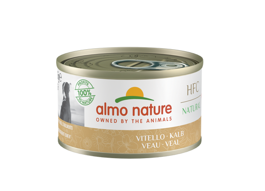 Almo Nature HFC dog blik natural kalfsvlees 95gr