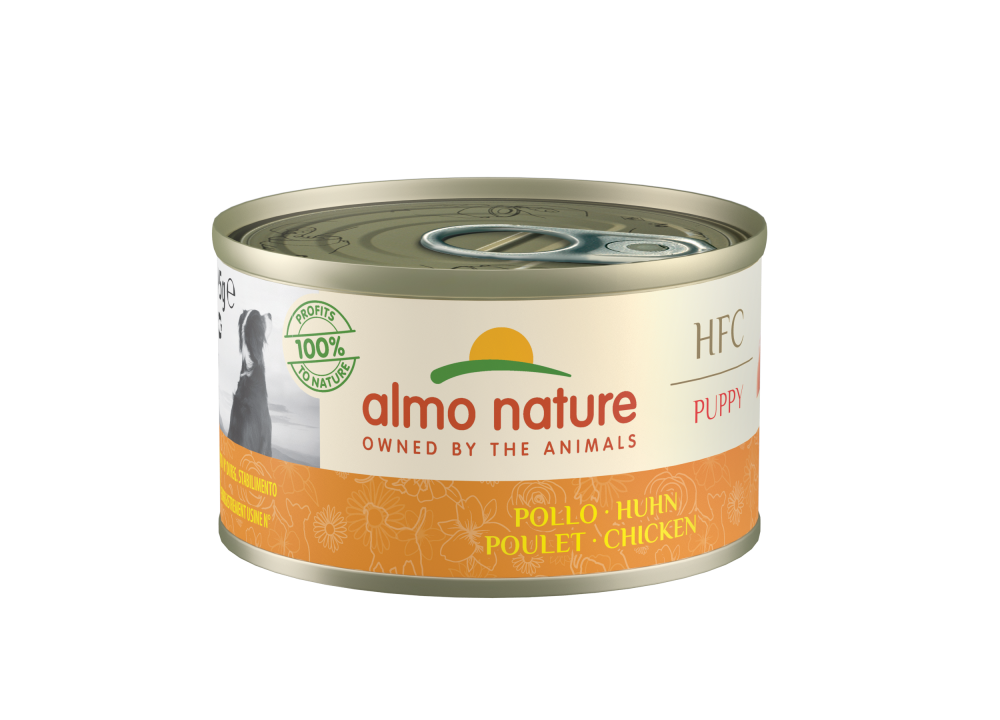 Almo Nature HFC puppy blik kip 95gr