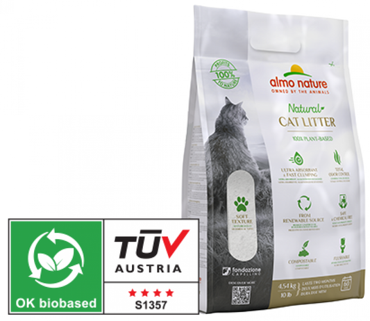 Almo Nature cat litter soft texture 4,54kg