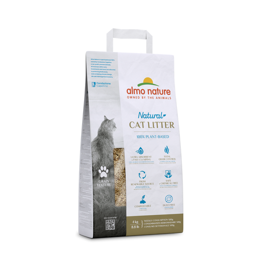 Almo Nature cat litter grain texture 4kg