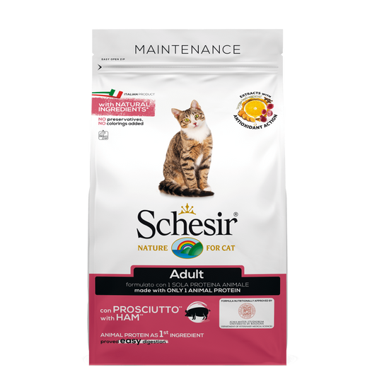Schesir kat dry maintenance ham 1,5kg