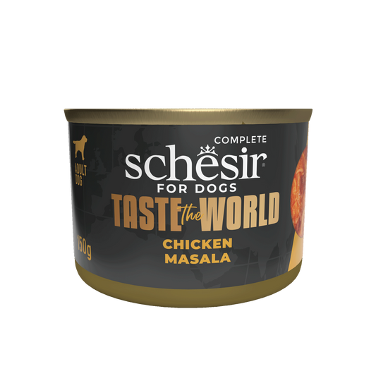 Schesir Taste The World hond blik kip masala 150gr