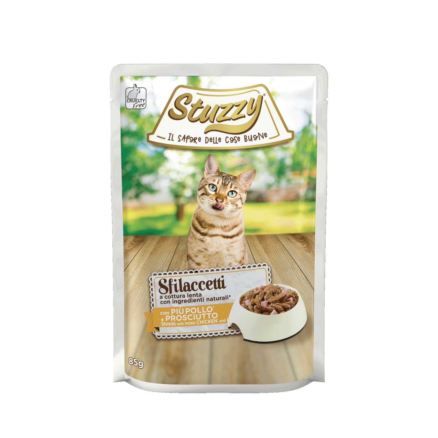 Stuzzy Kat Shreds kip ham 85gr