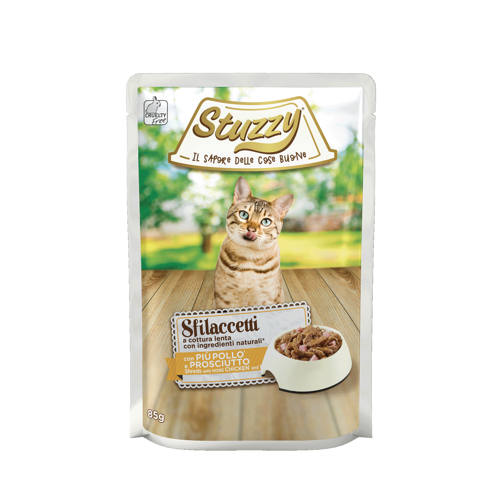 Stuzzy Kat Shreds kip ham 85gr