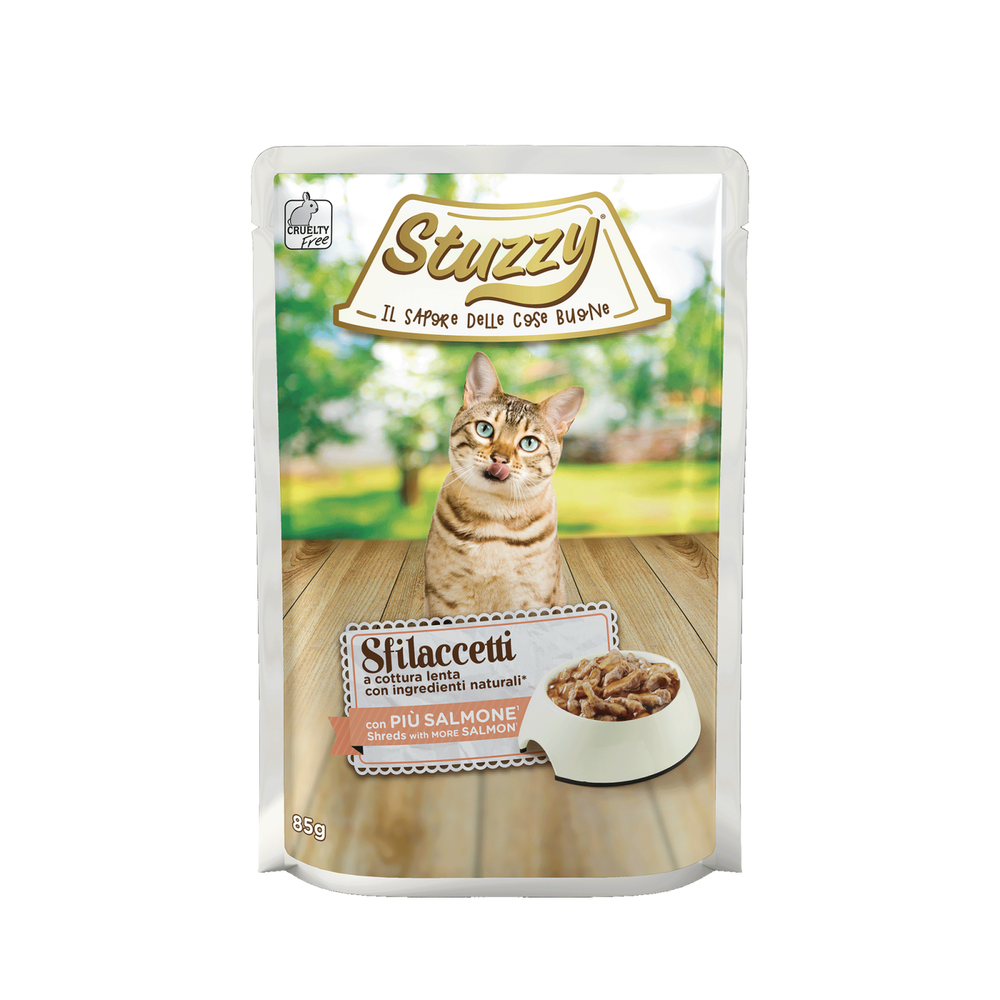 Stuzzy Kat Shreds zalm 85gr