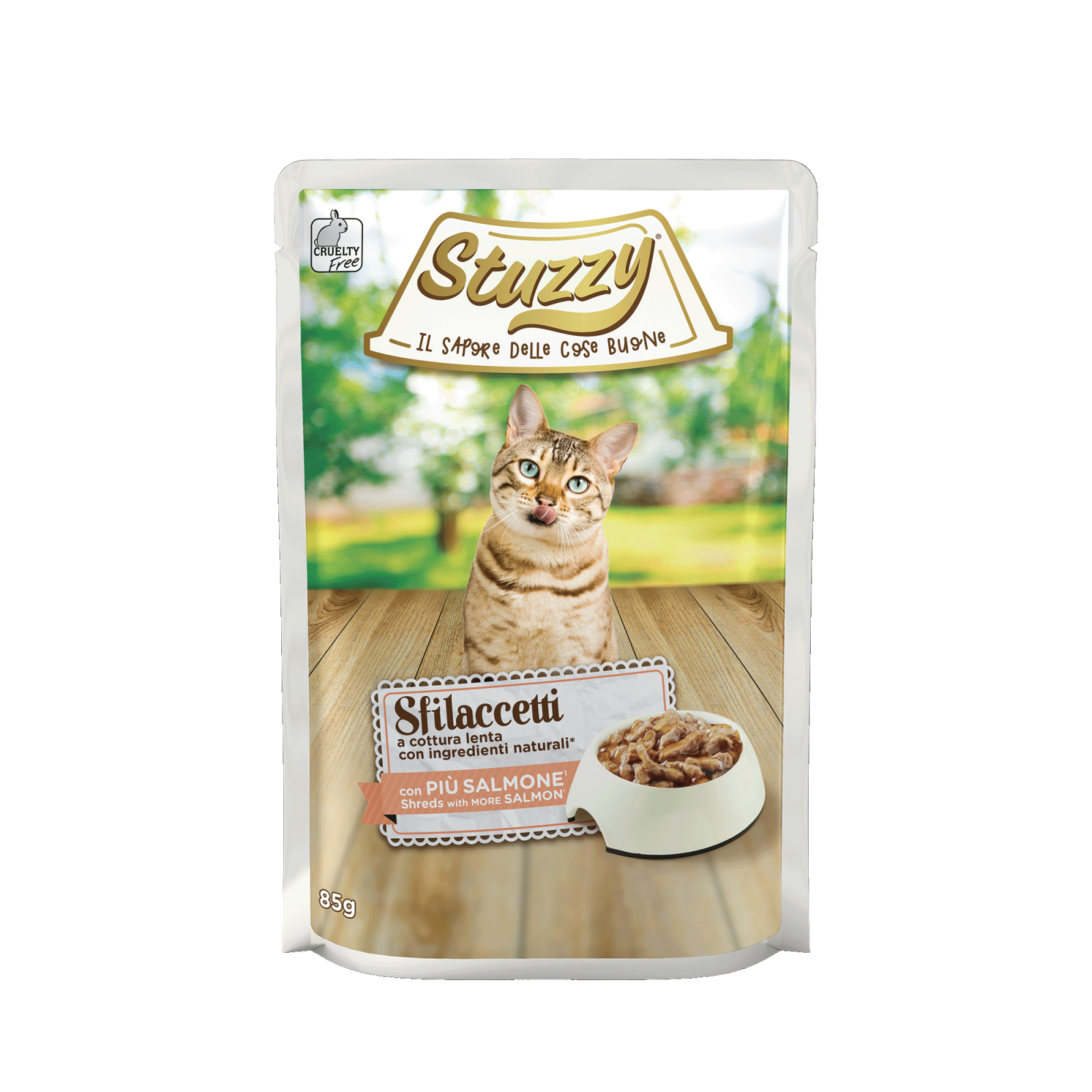 Stuzzy Kat Shreds zalm 85gr