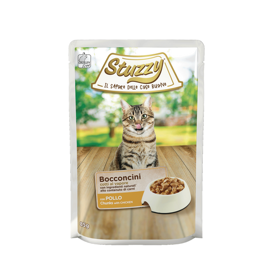 Stuzzy Kat Chunks kip 85gr