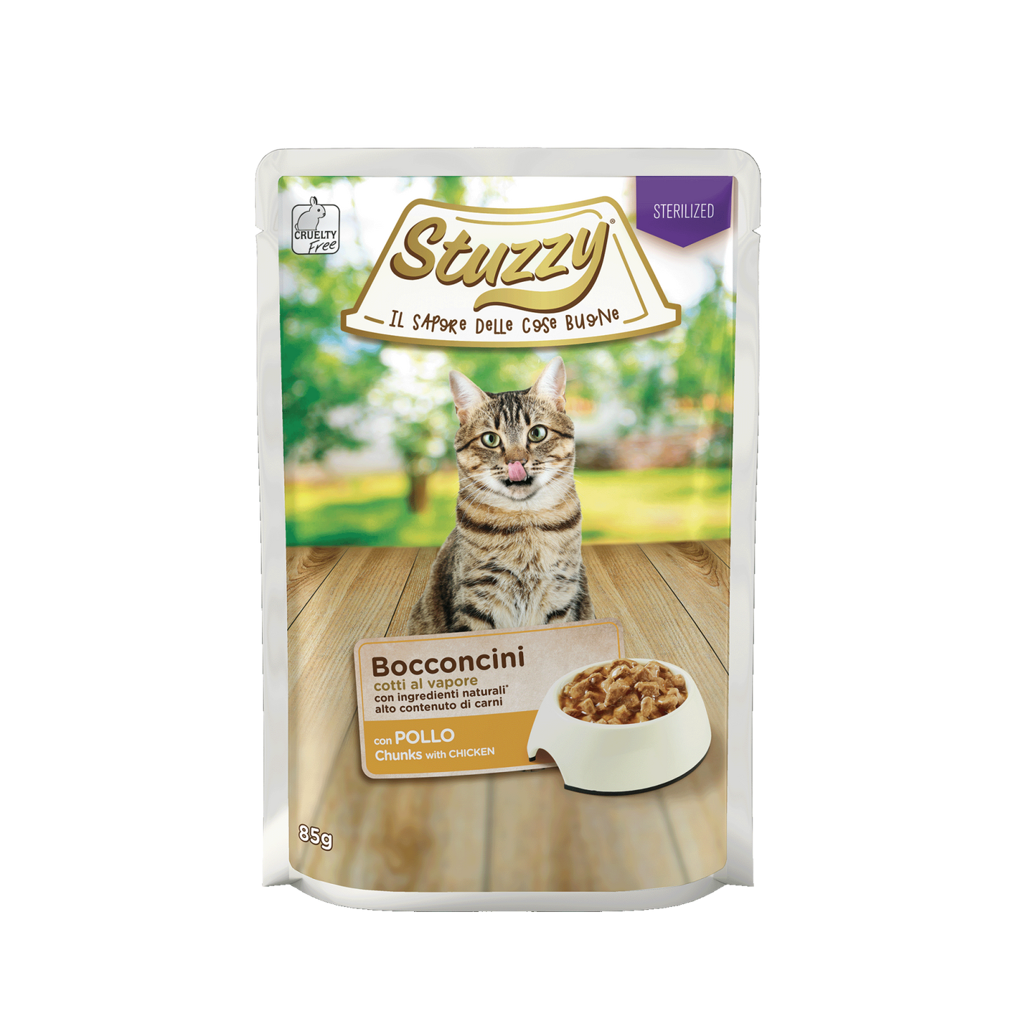 Stuzzy Kat Chunks Sterilized kip 85gr