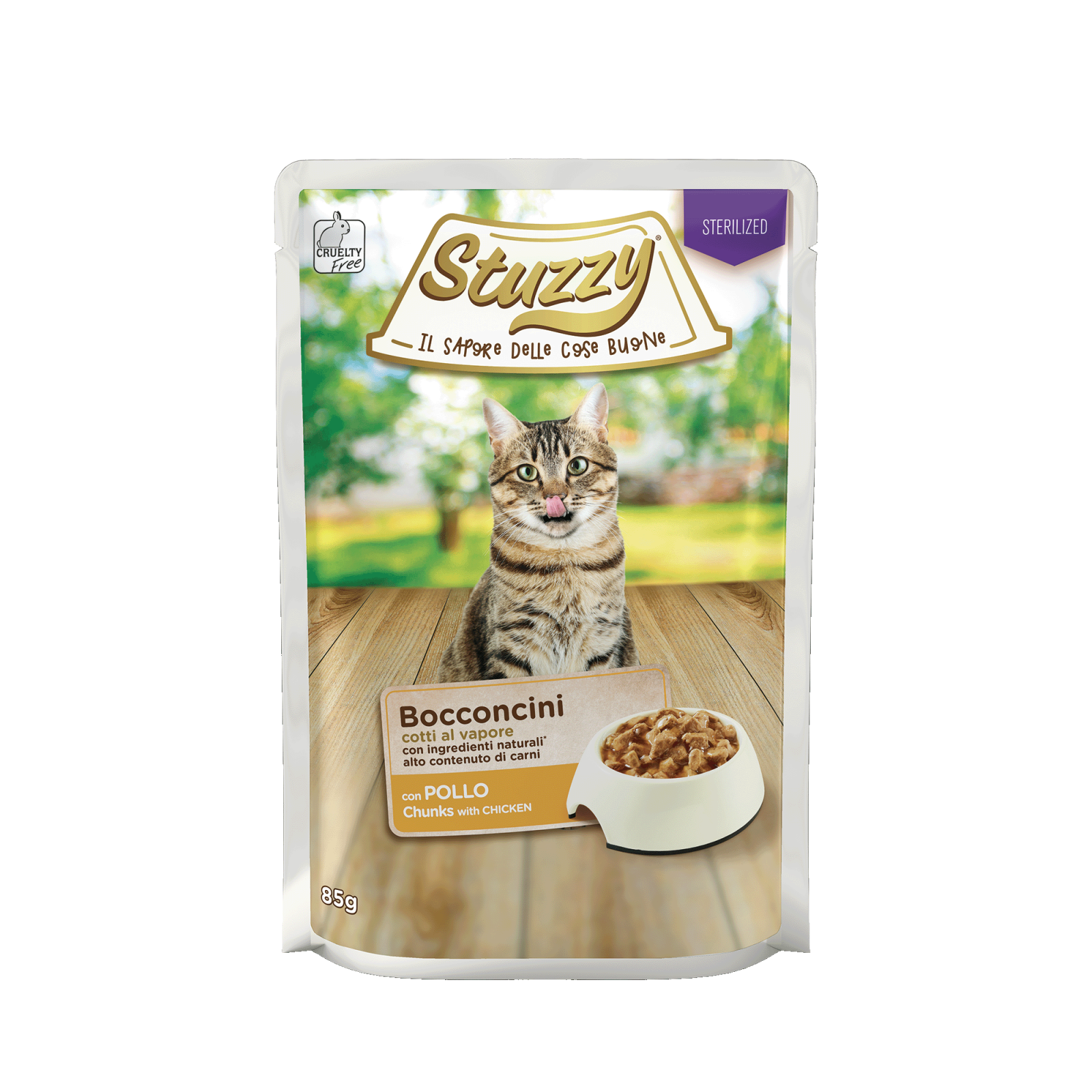 Stuzzy Kat Chunks Sterilized kip 85gr