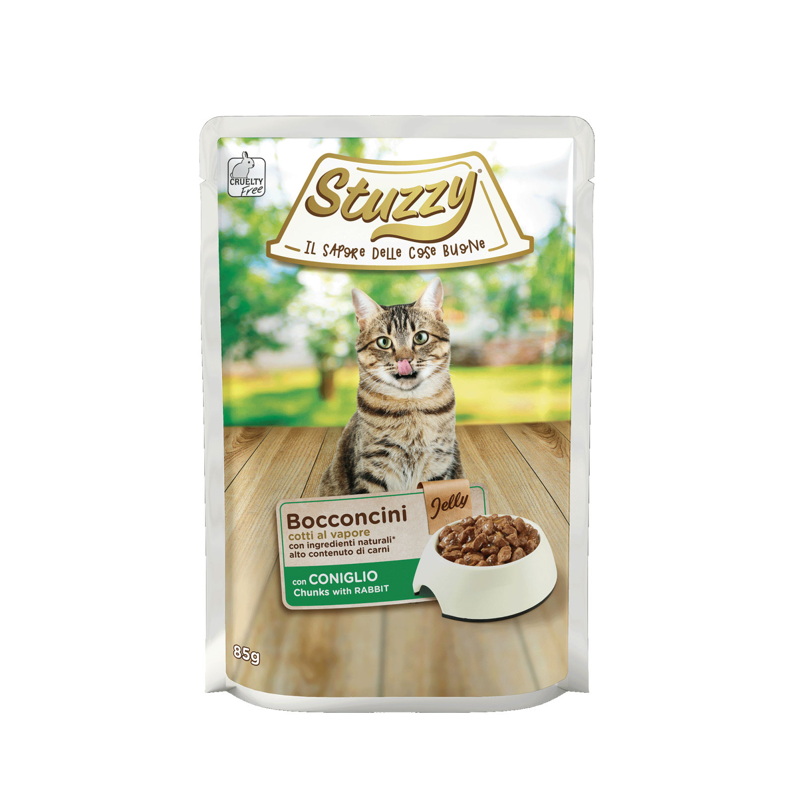Stuzzy Kat Chunks konijn 85gr
