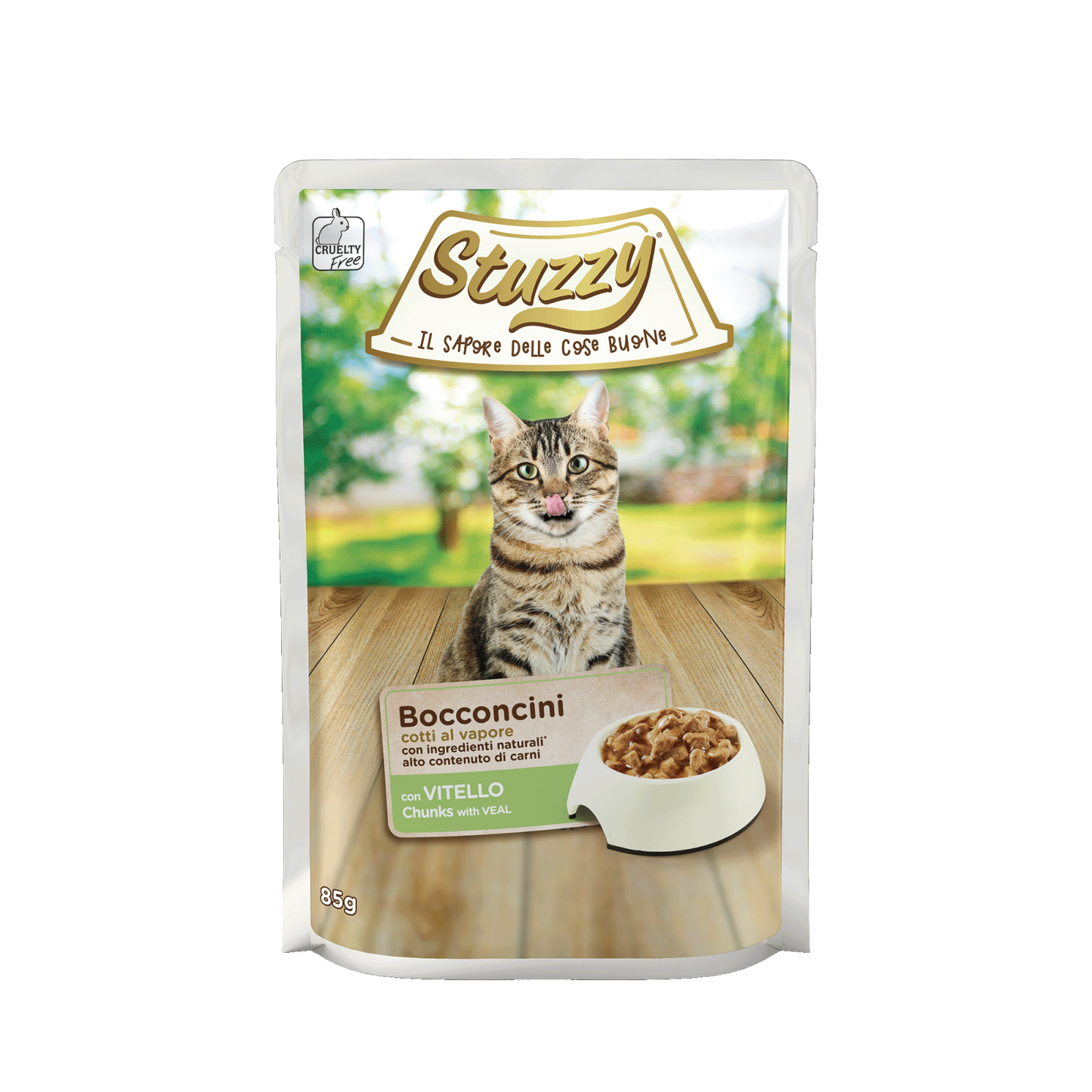 Stuzzy Kat Chunks kalf 85gr