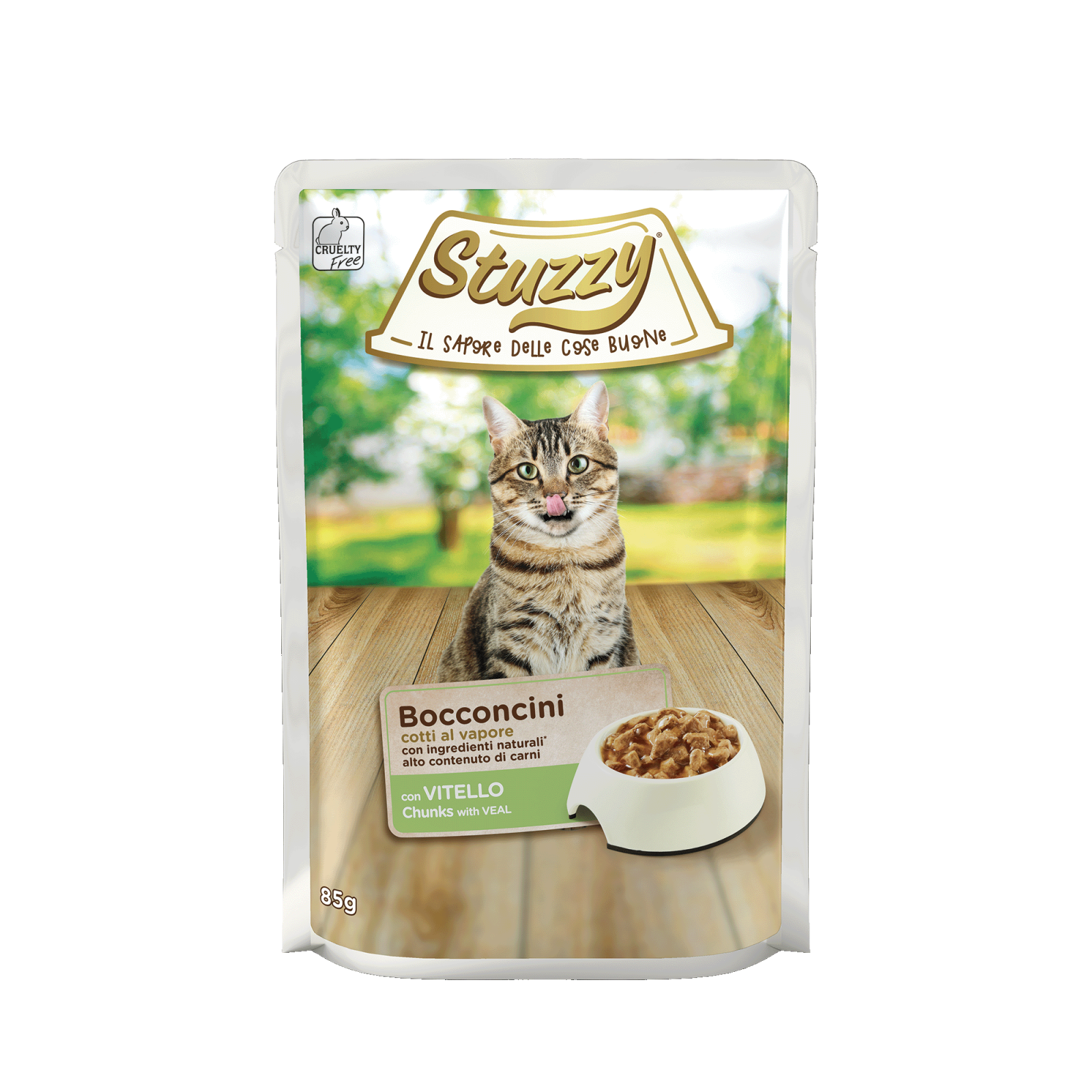 Stuzzy Kat Chunks kalf 85gr