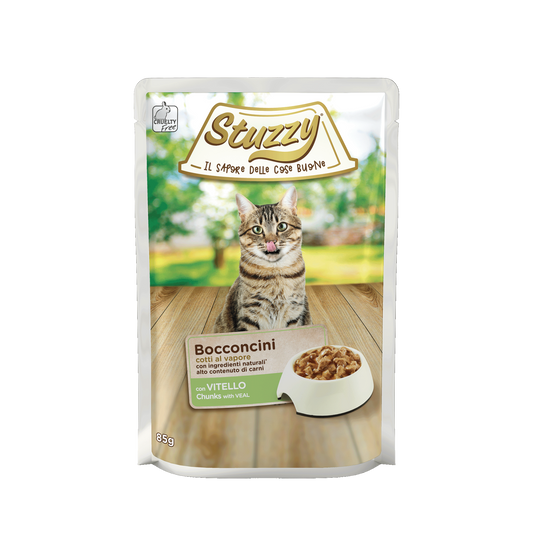 Stuzzy Kat Chunks kalf 85gr