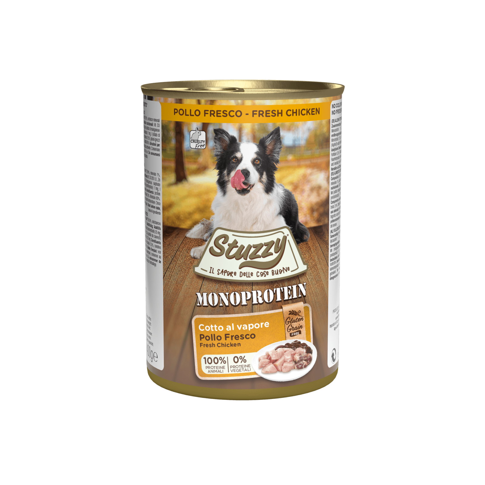Stuzzy Hond Monoprotein kip 400gr