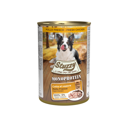 Stuzzy Hond Monoprotein kip 400gr