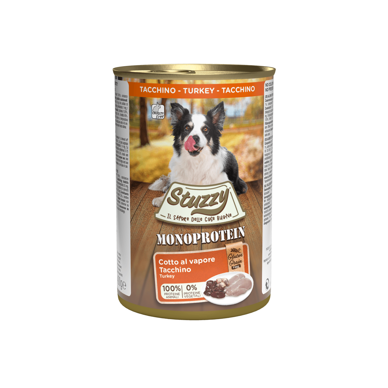 Stuzzy Hond Monoprotein kalkoen 400gr