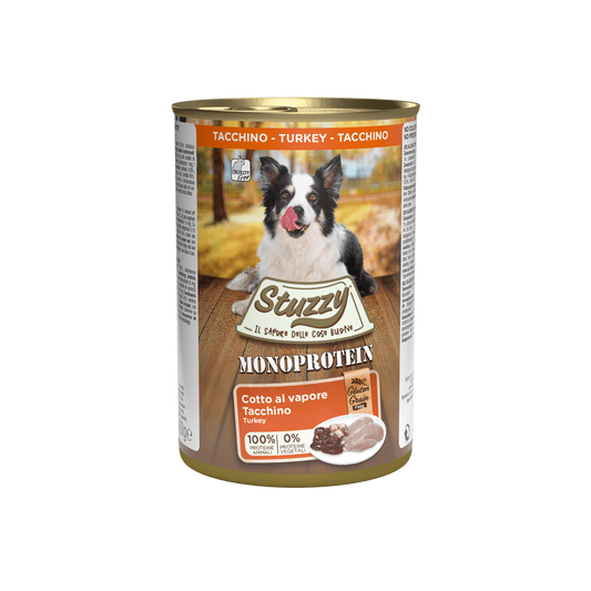 Stuzzy Hond Monoprotein kalkoen 400gr
