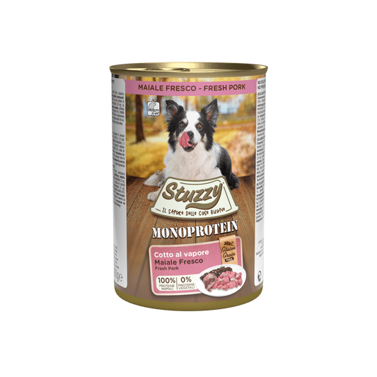 Stuzzy Hond Monoprotein varken 400gr