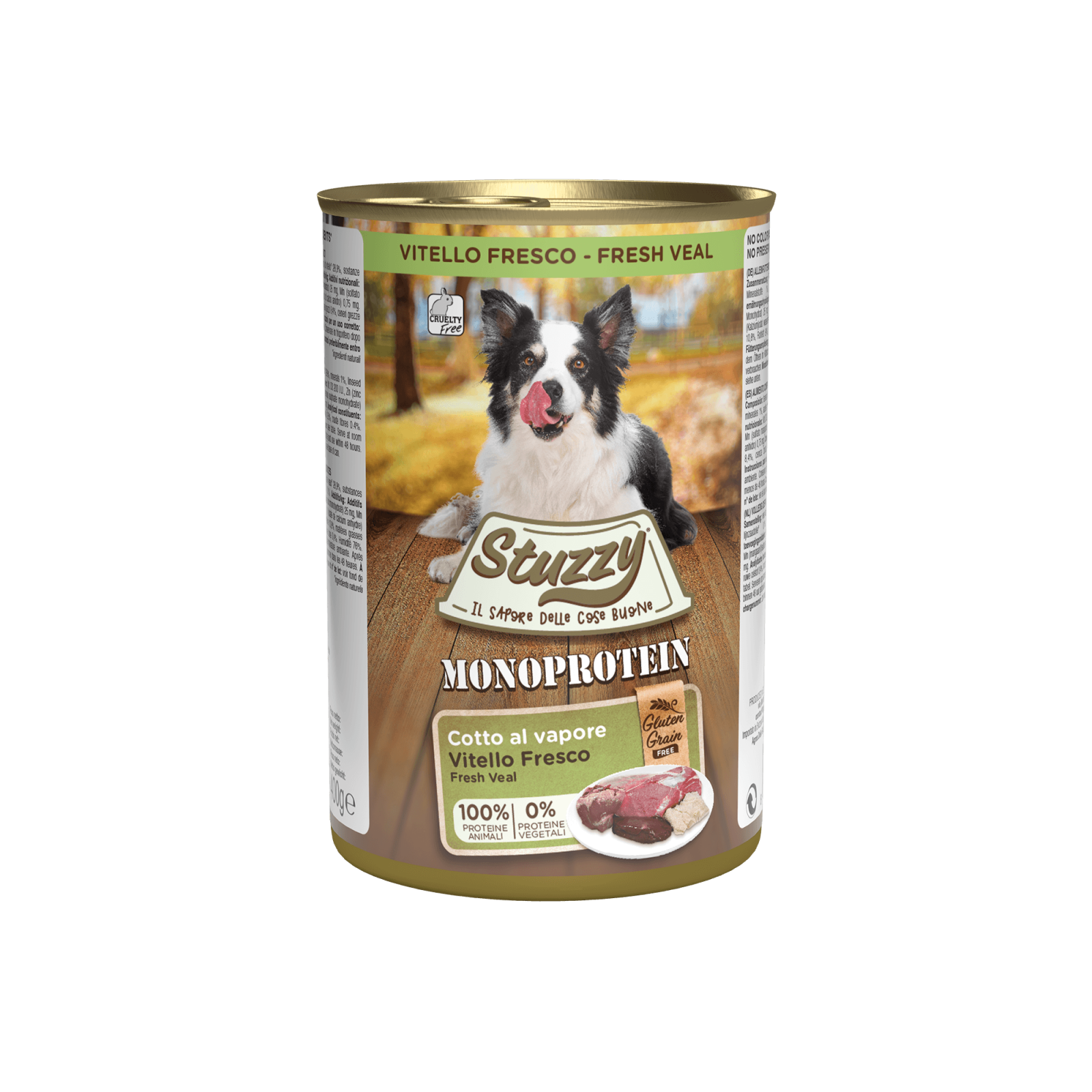 Stuzzy Hond Monoprotein kalf 400gr